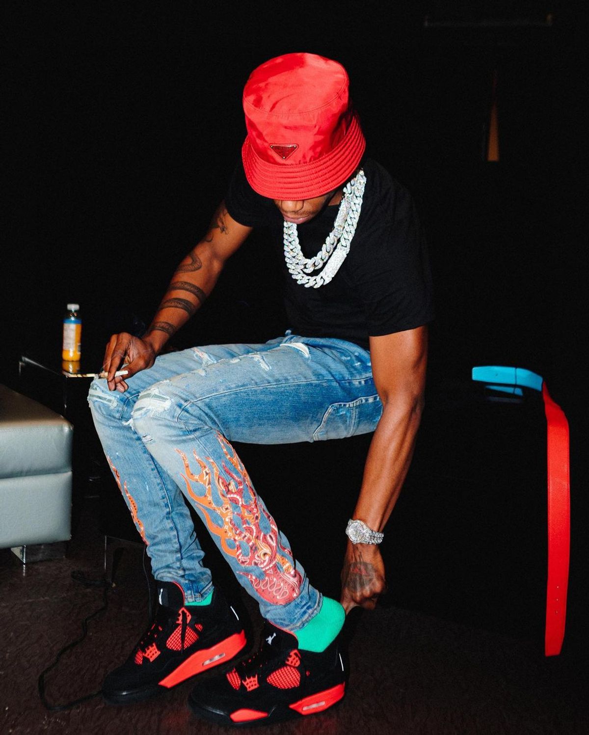 A Boogie Wit Da Hoodie Outfit From May 25 2022 What S On The Star