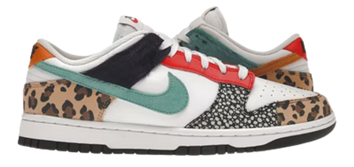 Nike Dunk Low Safari Mix Sneakers