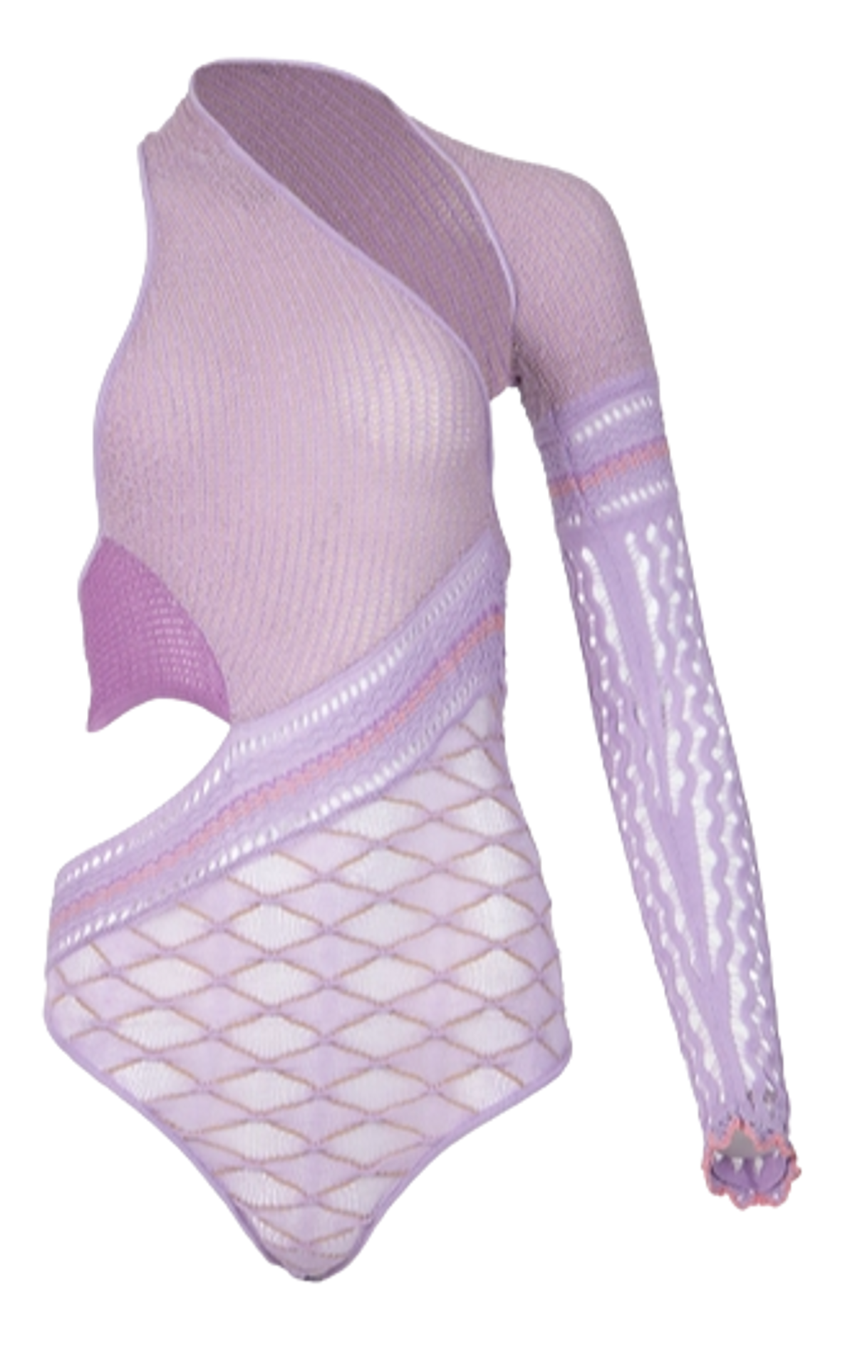 Roberta Einer Dina Purple Bodysuit