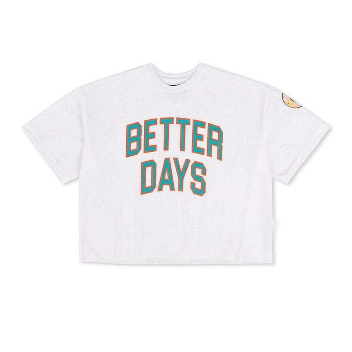 Better Days LA White Logo T-Shirt