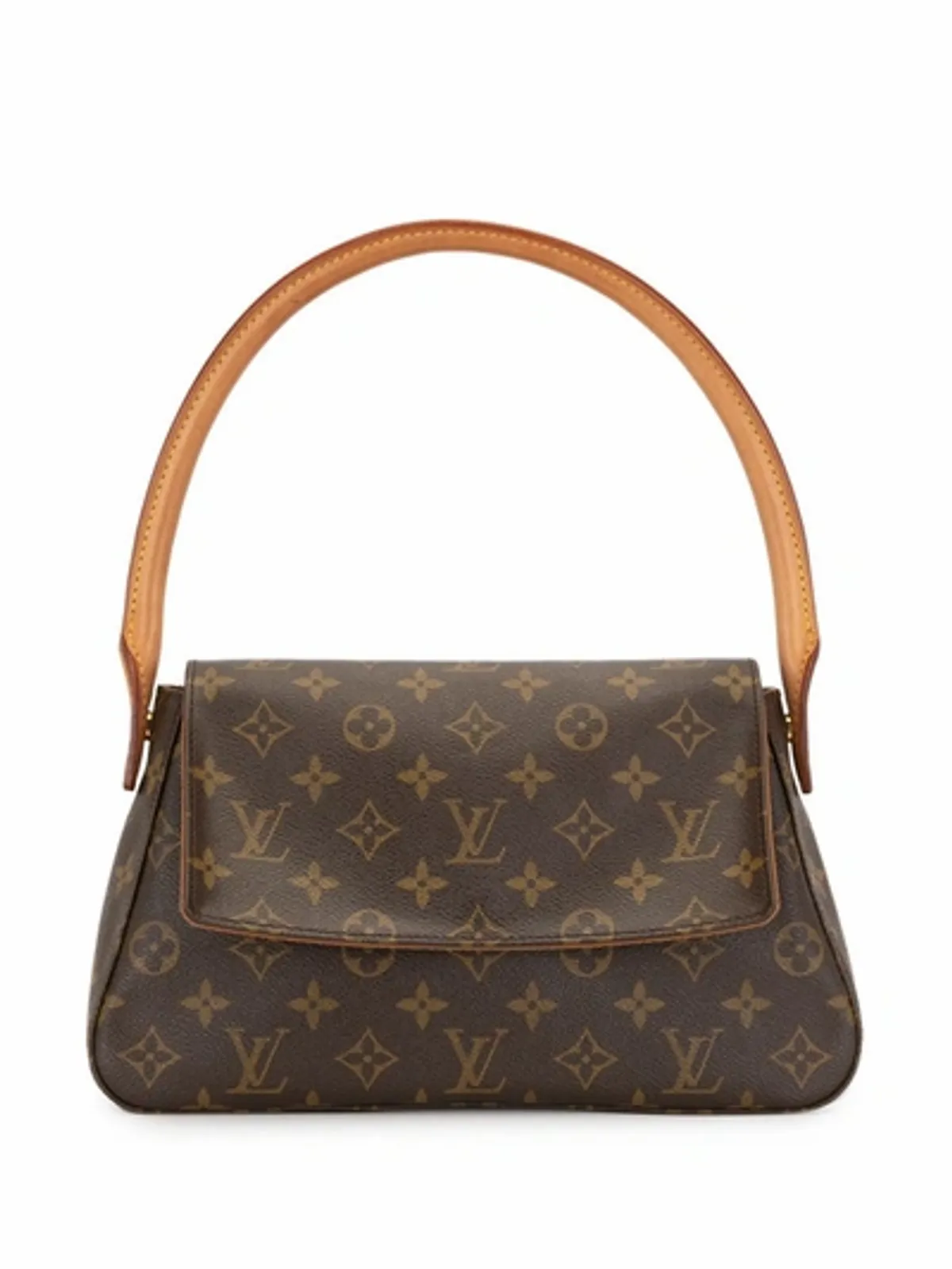 Louis Vuitton Mini Looping Brown Tote Bag
