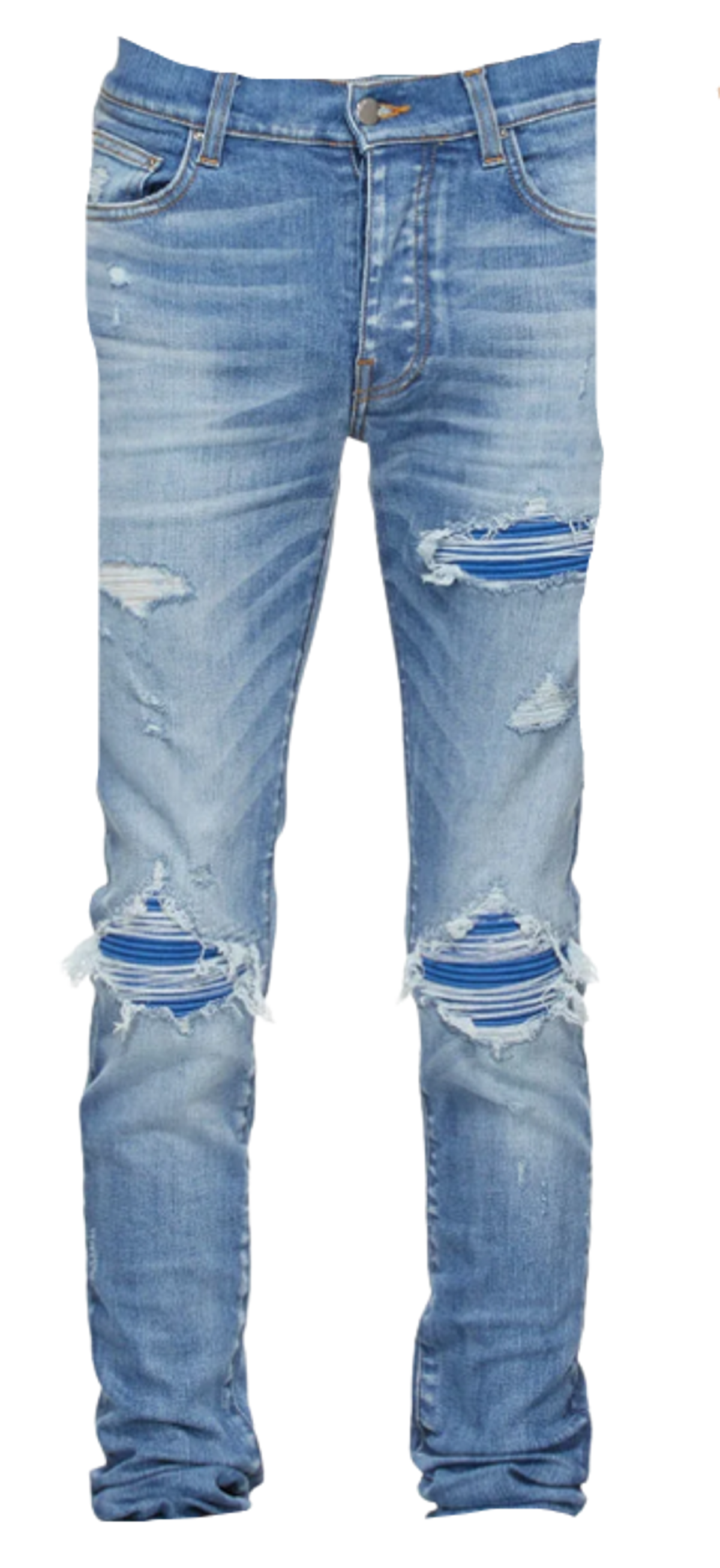 Amiri Indigo Skinny Jeans