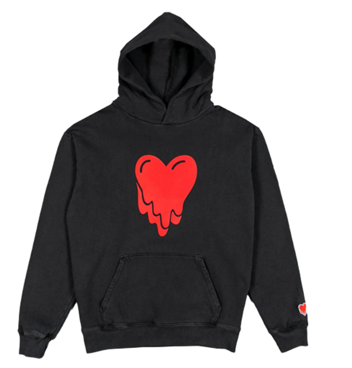 Emotionally Unavailable Logo Heart Hoodie