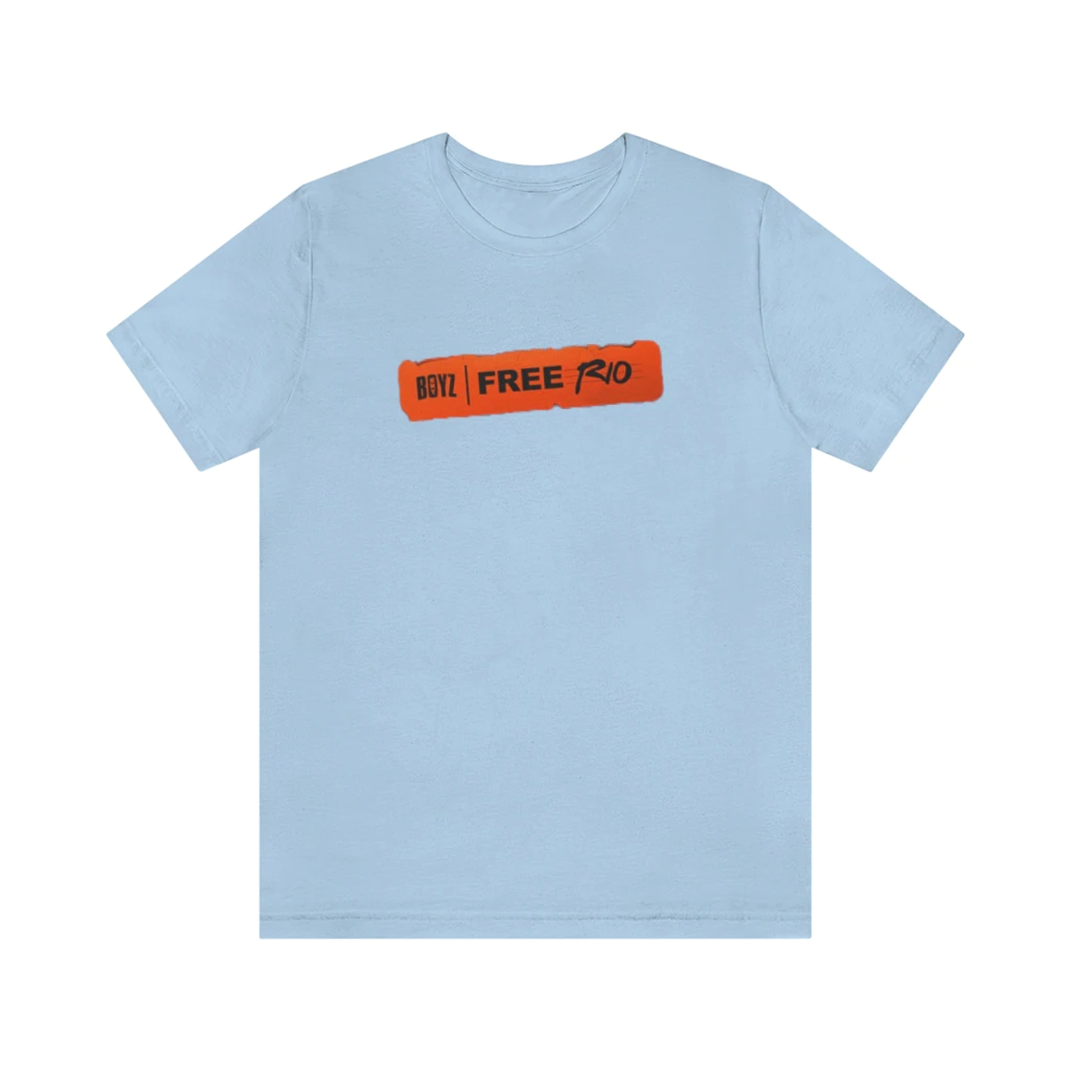 Peezy Merch Baby Blue Free Rio T-Shirt | WHAT’S ON THE STAR?