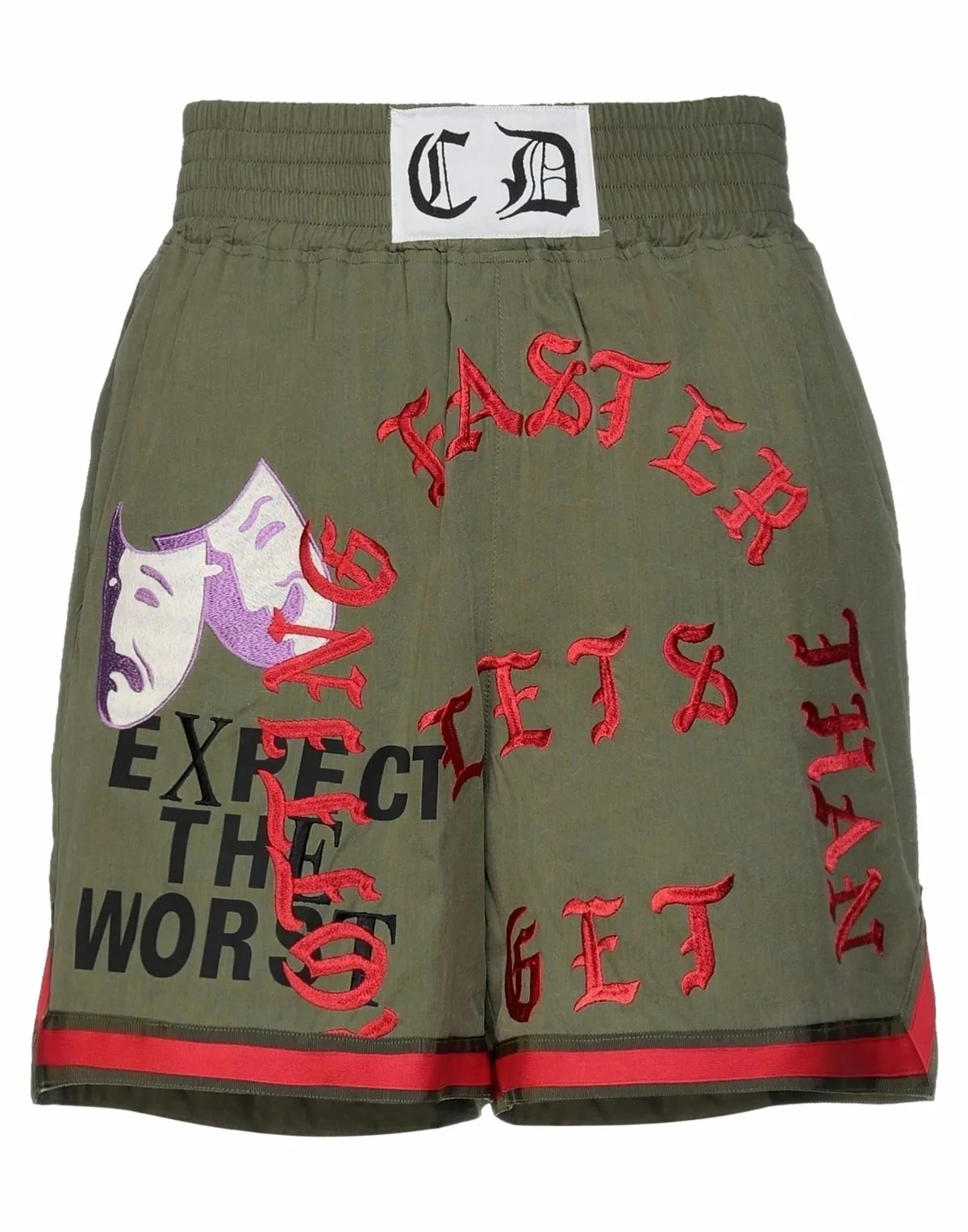 Readymade Comedy & Tragedy Canvas Boxing Shorts
