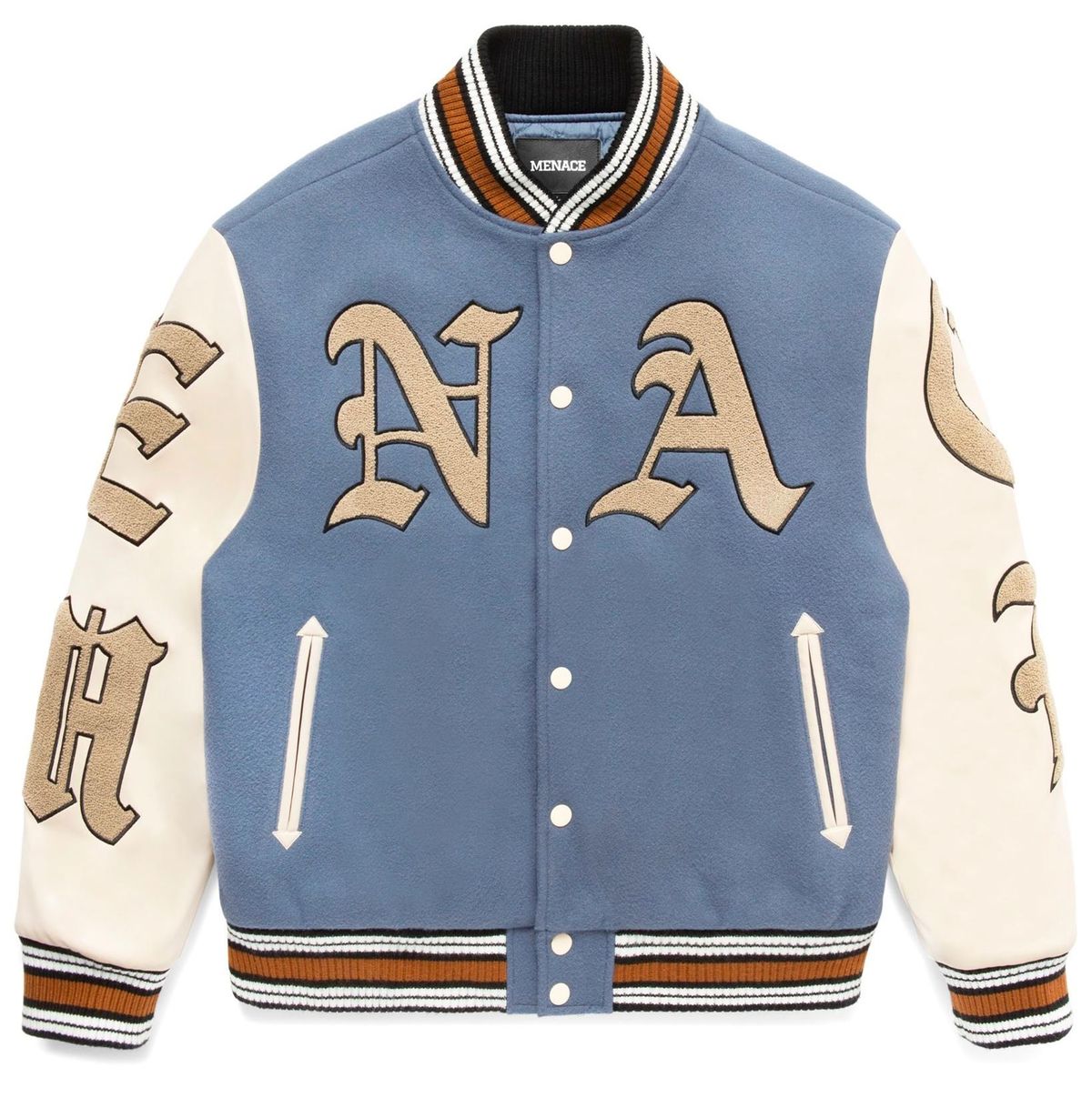 Menace God Willing Varsity Jacket
