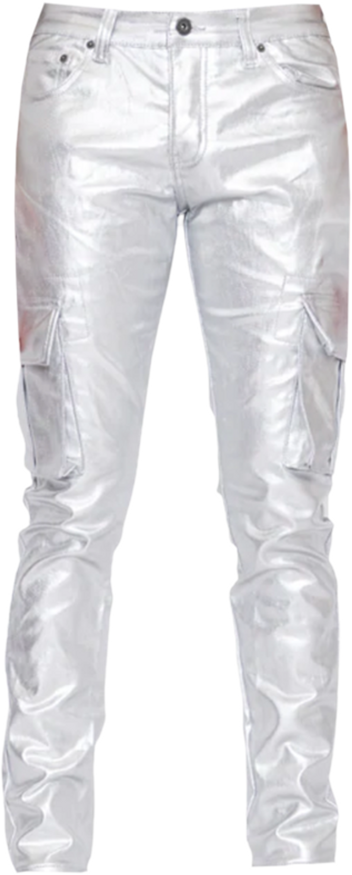 Valabasas Cozart Silver Waxed Jeans
