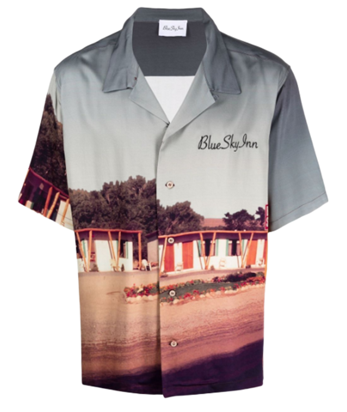 Blue Sky Inn Bowling Short Sleeved Shirt