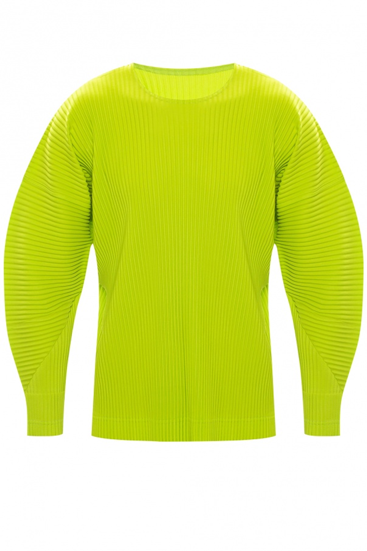 Issey Miyake Pleated Long-Sleeve T-Shirt