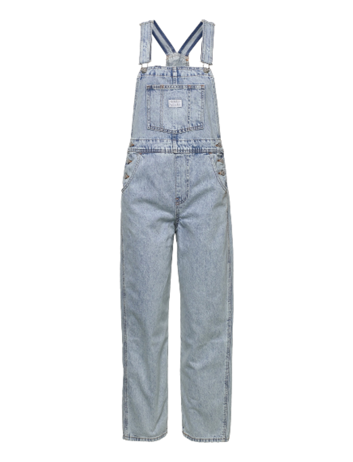 Levi’s Vintage Overalls In Light Wash Blue
