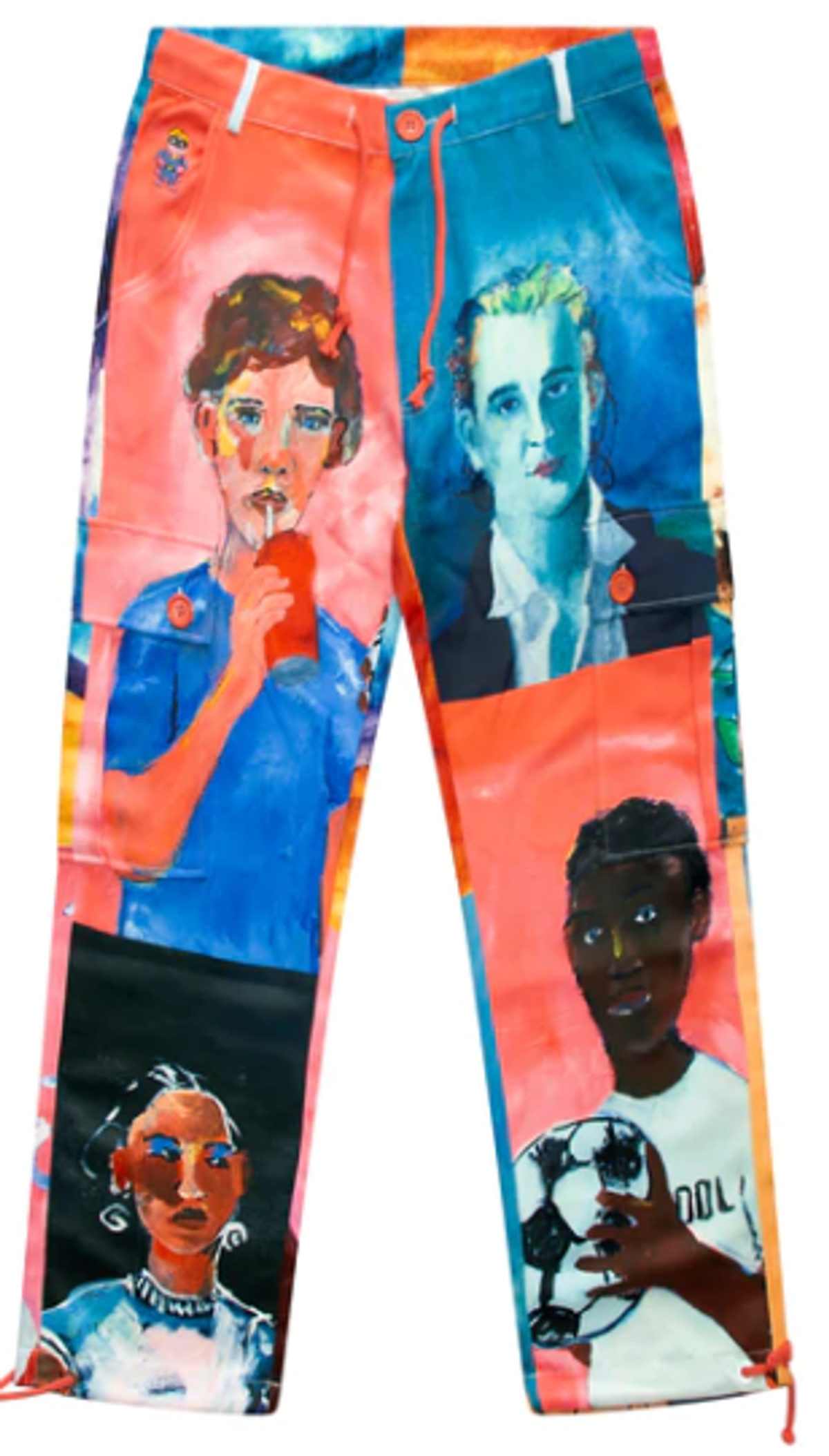KidSuper People Painted Cargo Pants