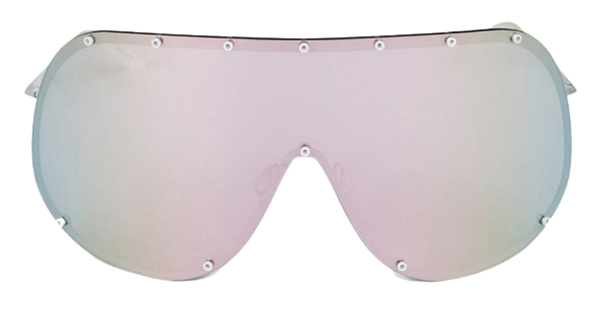 Rick Owens White Pink Sunglasses
