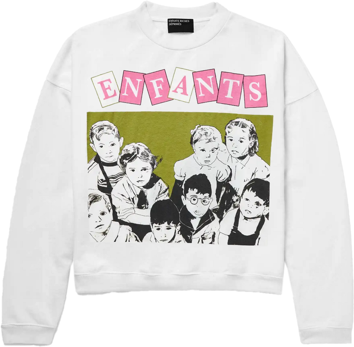 トップスその他 Enfants Riches Deprimes Bad Professor white vintage-effect t Enfants Riches Déprimés Bad Professor white vintage-effect