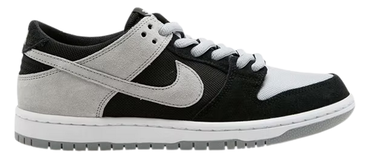 Nike SB Zoom Dunk Low Pro Black Wolf Grey White Sneakers