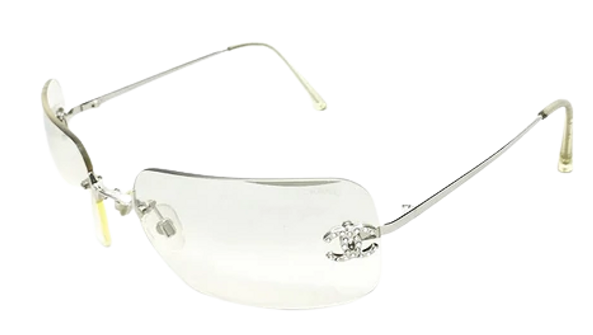 chanel transparent glasses