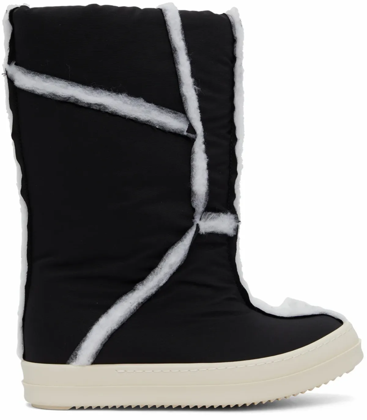 Rick Owens DRKSHDW Black Puffer Boots