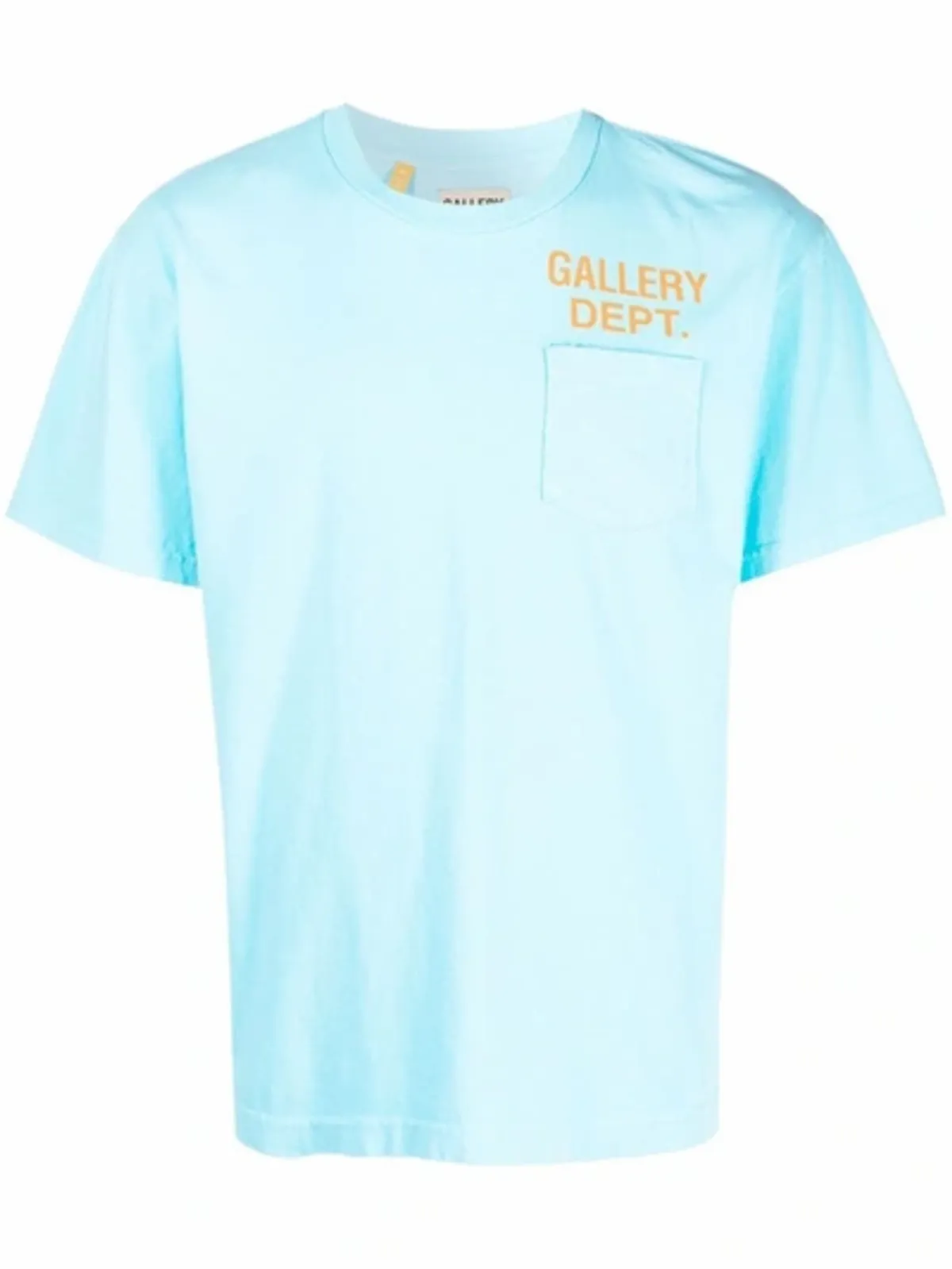Gallery Dept. Logo Print Blue T-Shirt