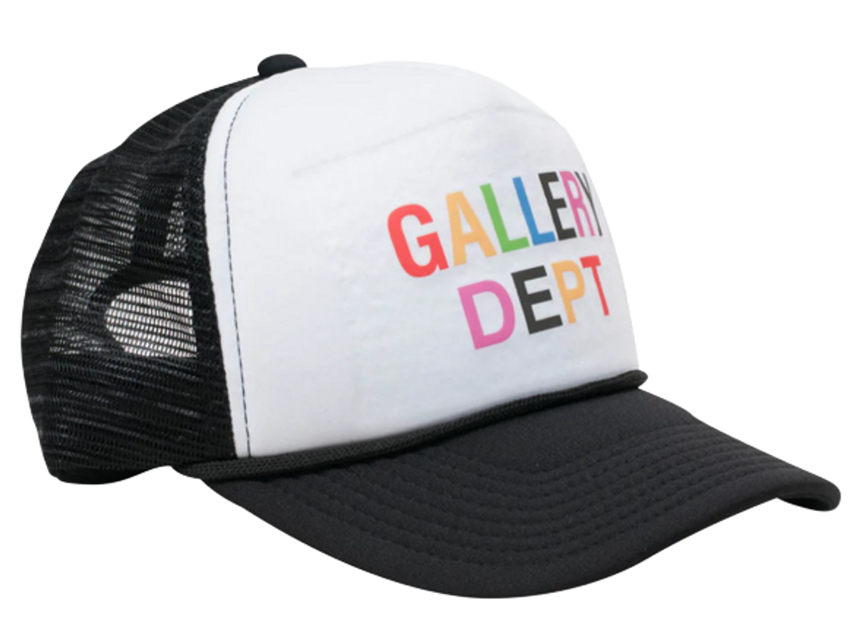 Gallery Dept. Black White Multicolor Trucker Cap