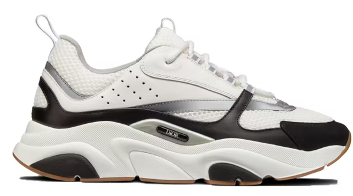 Dior White And Black B22 Sneakers