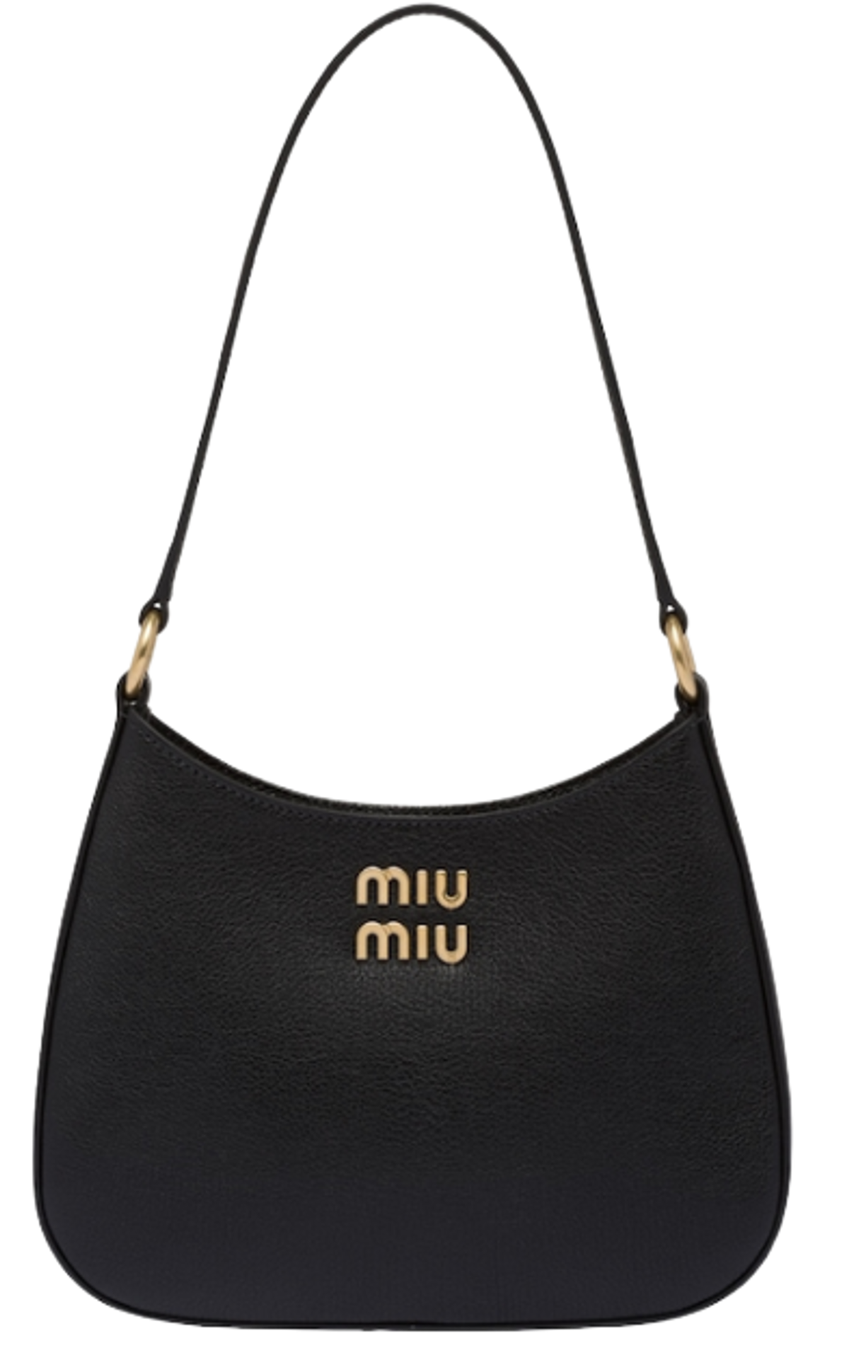 Miu Miu Madras Leather Black Shoulder Bag WHAT’S ON THE STAR?