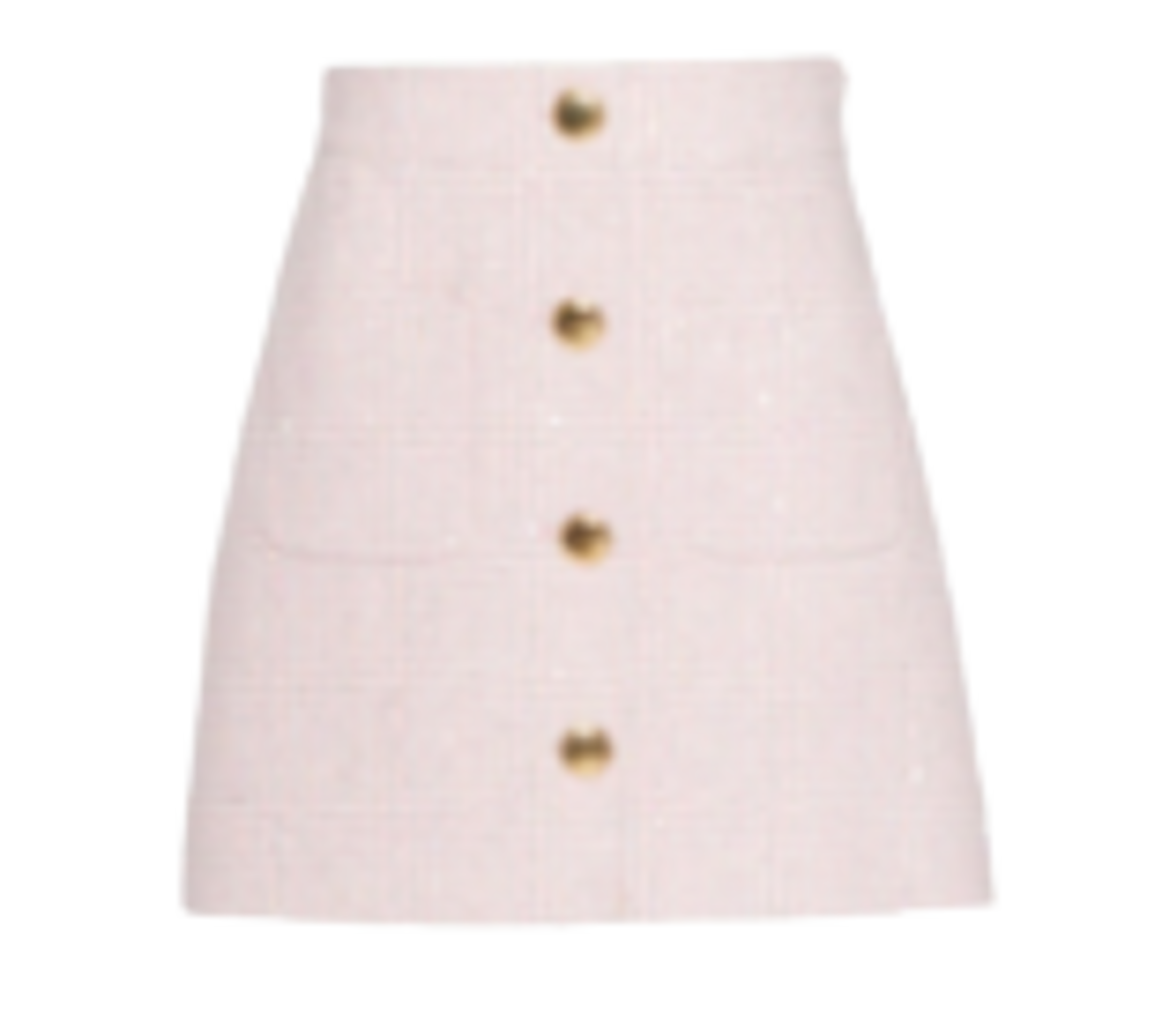 Miu Miu Gingham Check Twill Skirt