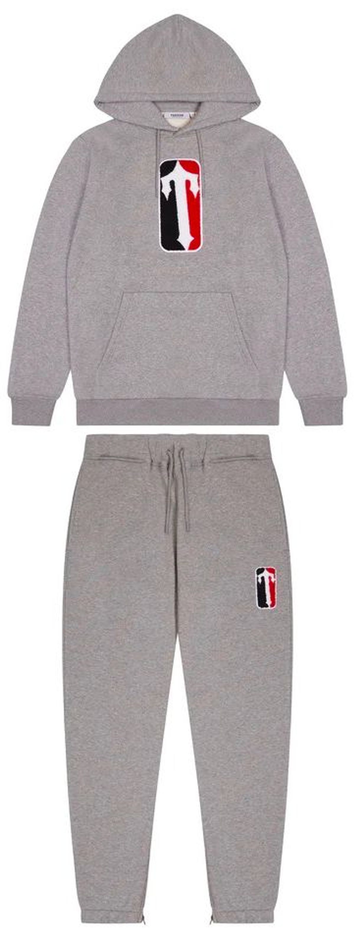 Trapstar Trap League Chenille Grey Tracksuit