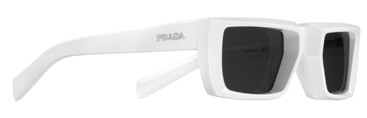 Prada Slate Gray Lenses Runway Sunglasses