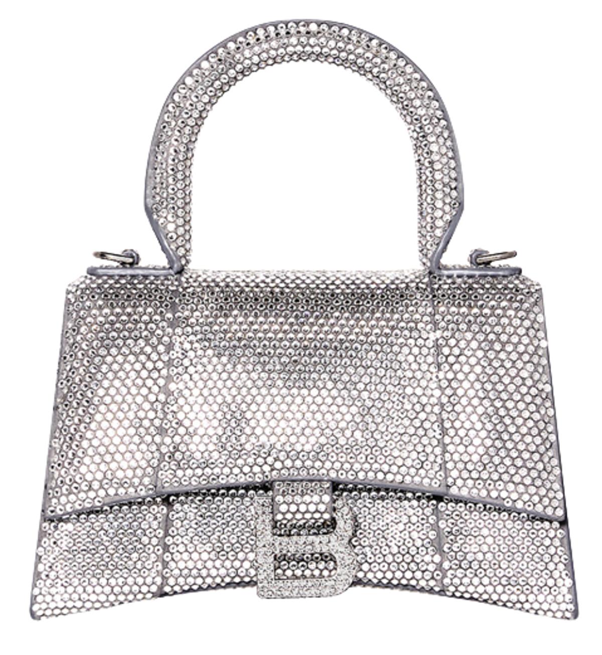 Balenciaga Hourglass XS Rhinestones Handbag