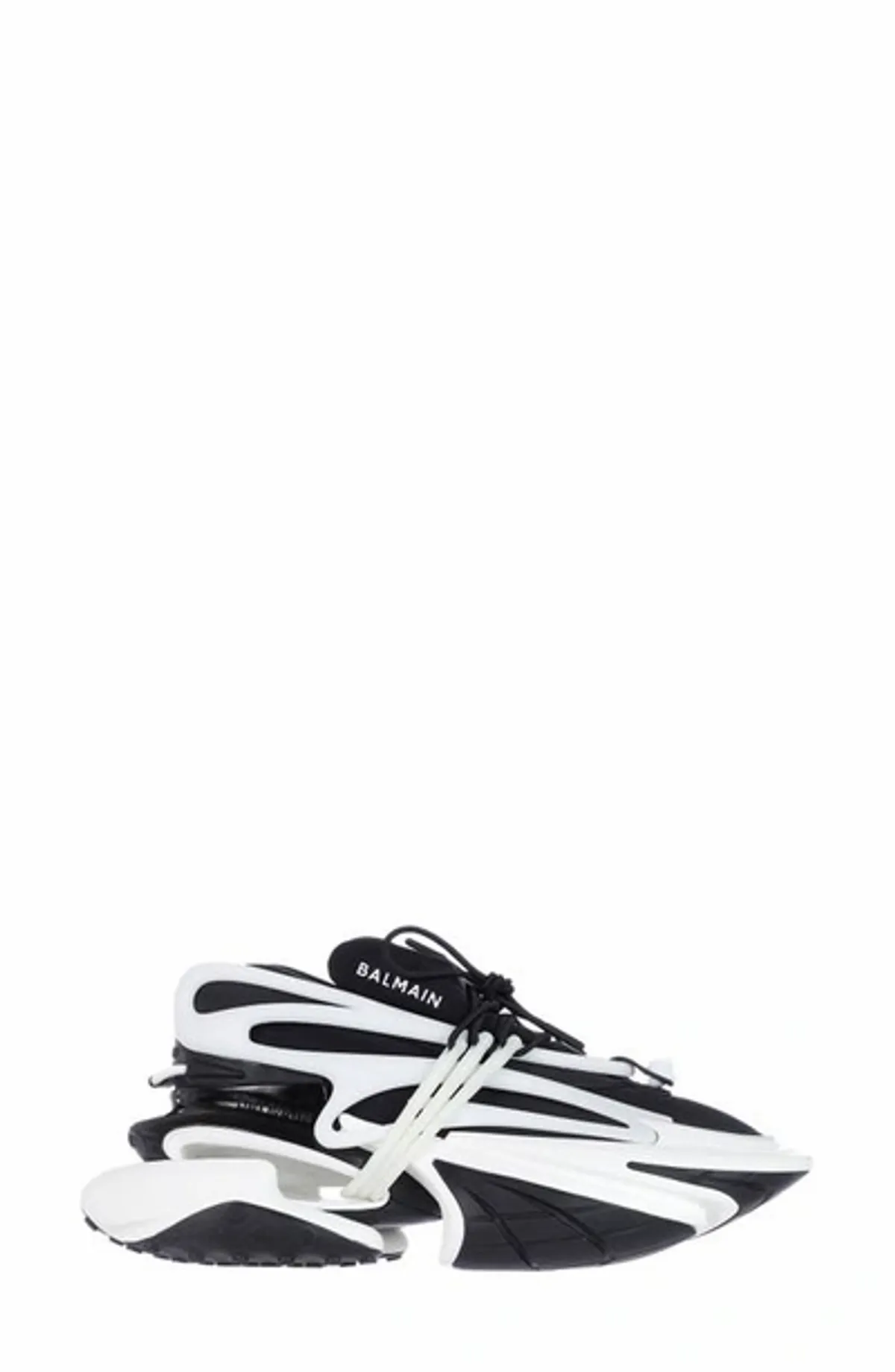Balmain Unicorn Low-top Sneakers In Nero