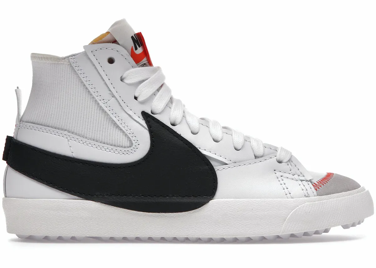 Nike Blazer Mid 77 Jumbo White Black Sneakers