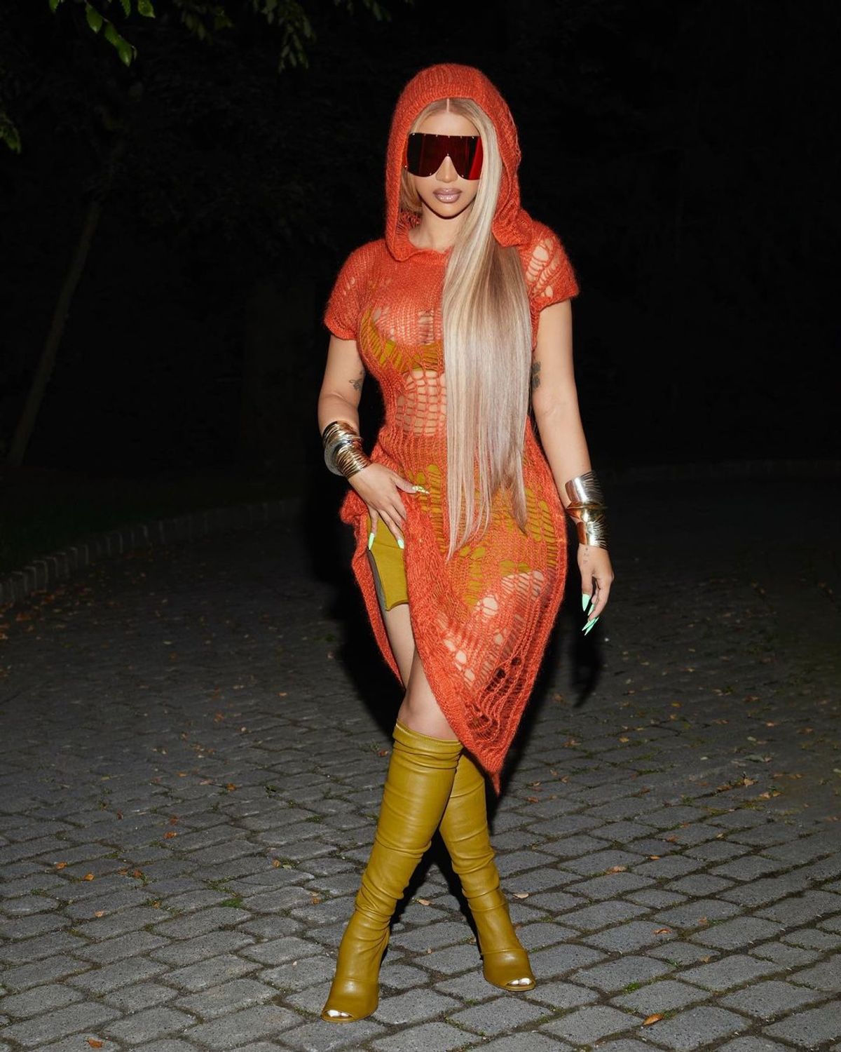 Cardi B Outfit from July 9, 2022 WHAT’S ON THE STAR?