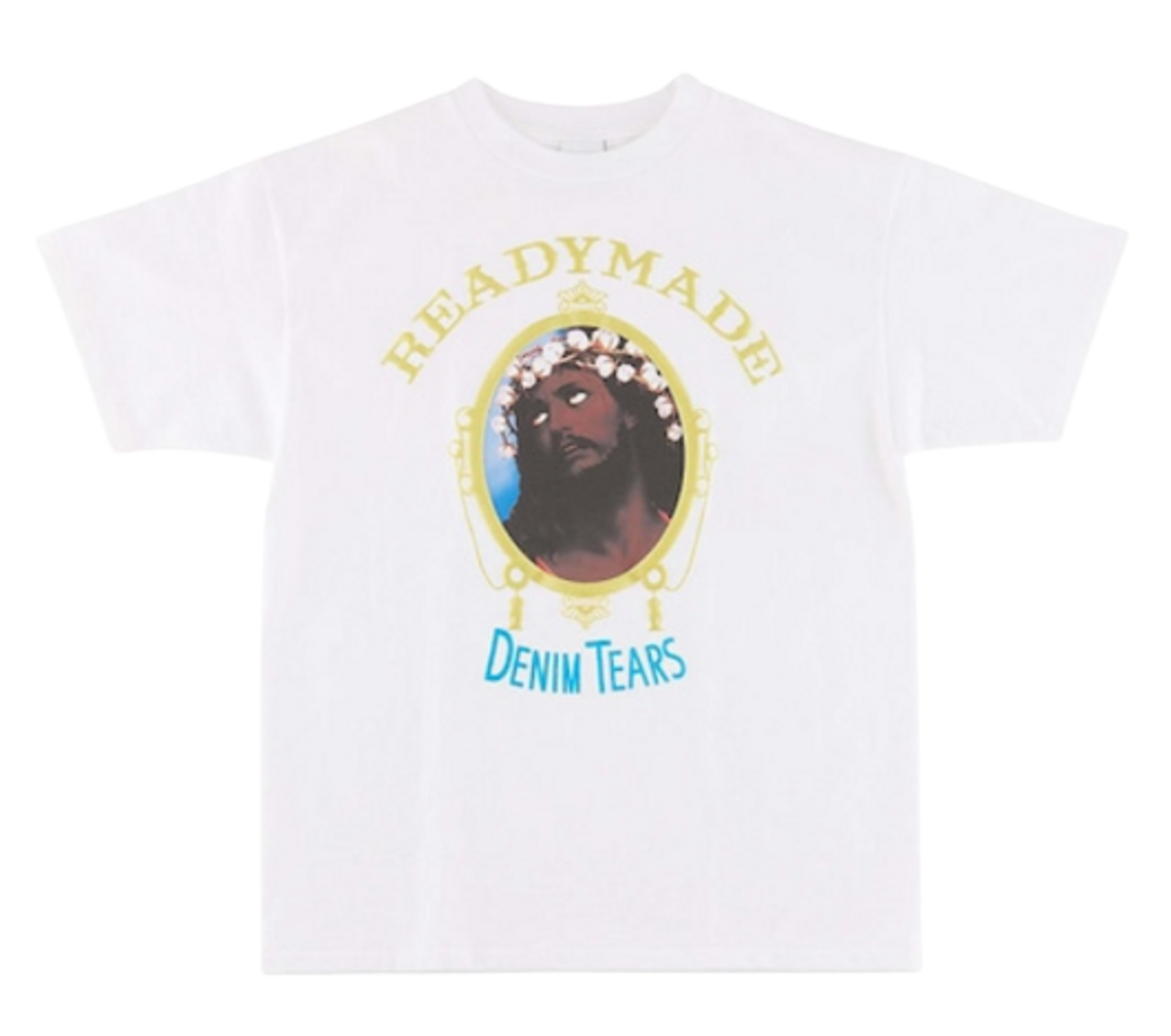 Readymade × Denim Tears Cotton Logo TShirt WHAT’S ON THE STAR?