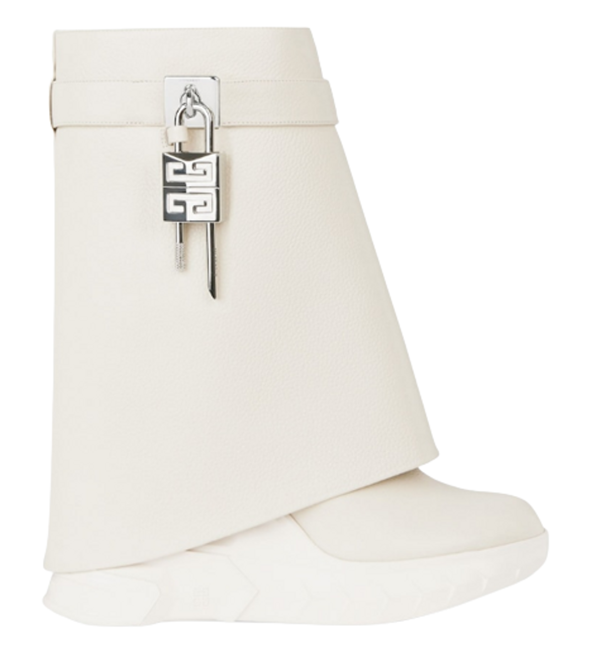 Givenchy Shark Lock Biker Ankle Boots