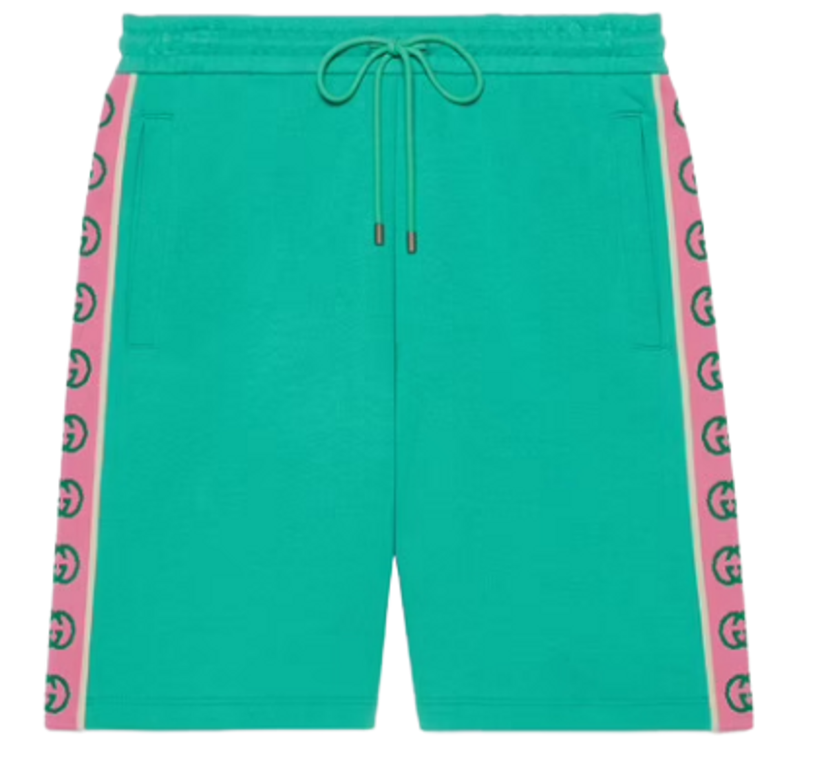 Gucci Pineapple Cotton Jersey Shorts