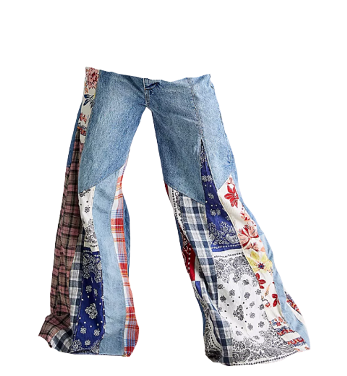 Free People Cortez Pieced Jeans