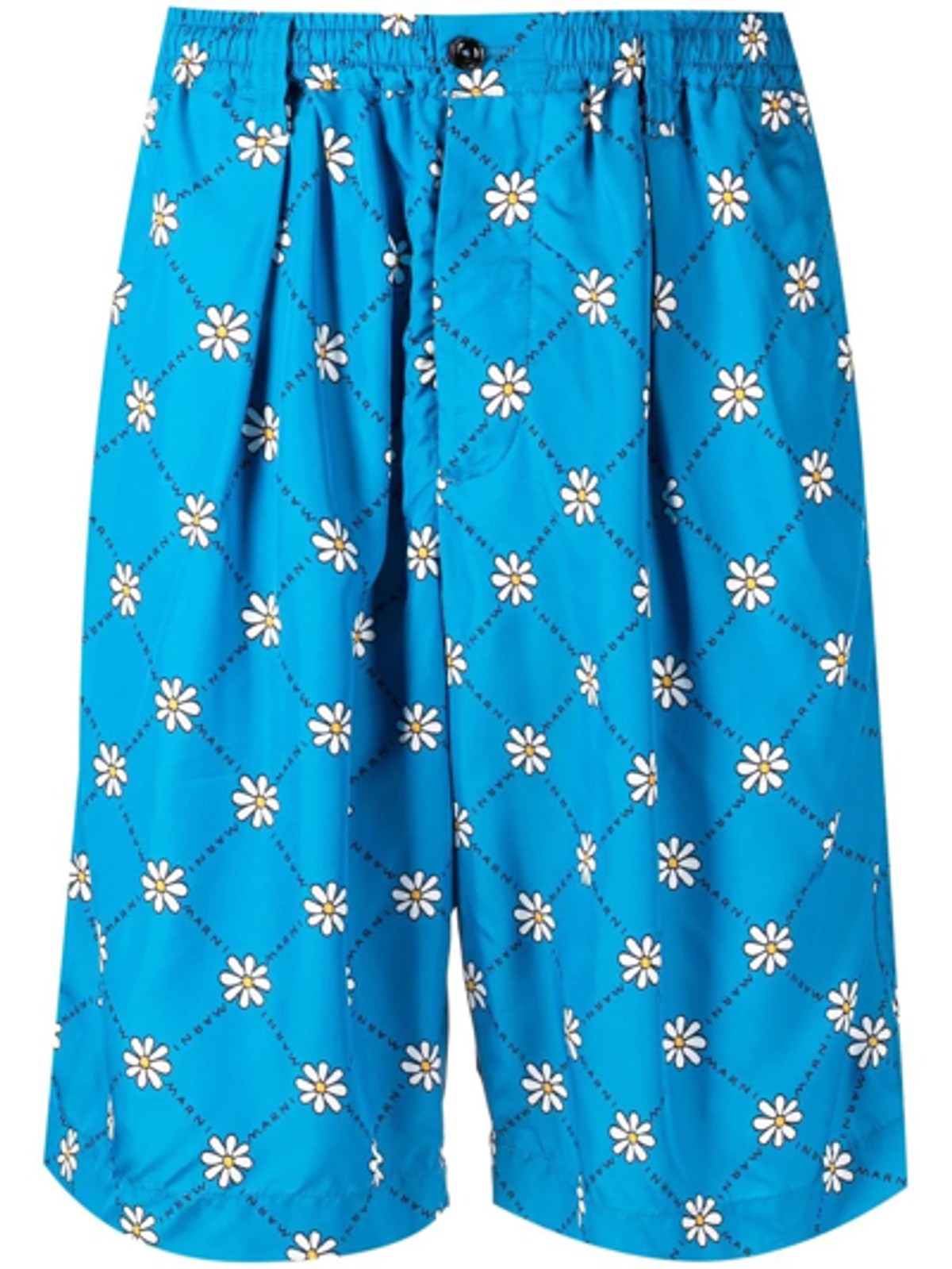 Marni All Over Floral Print Bermuda Shorts