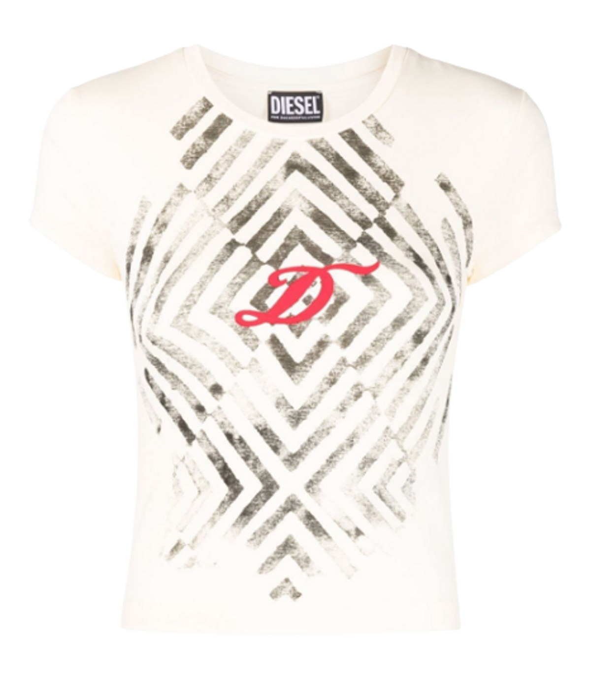 Diesel Logo Print TShirt WHAT’S ON THE STAR?