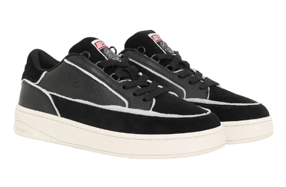 Diesel Skeatys Black Low Sneakers