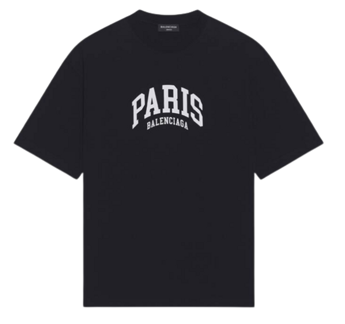 Balenciaga Cities Black Paris T-Shirt