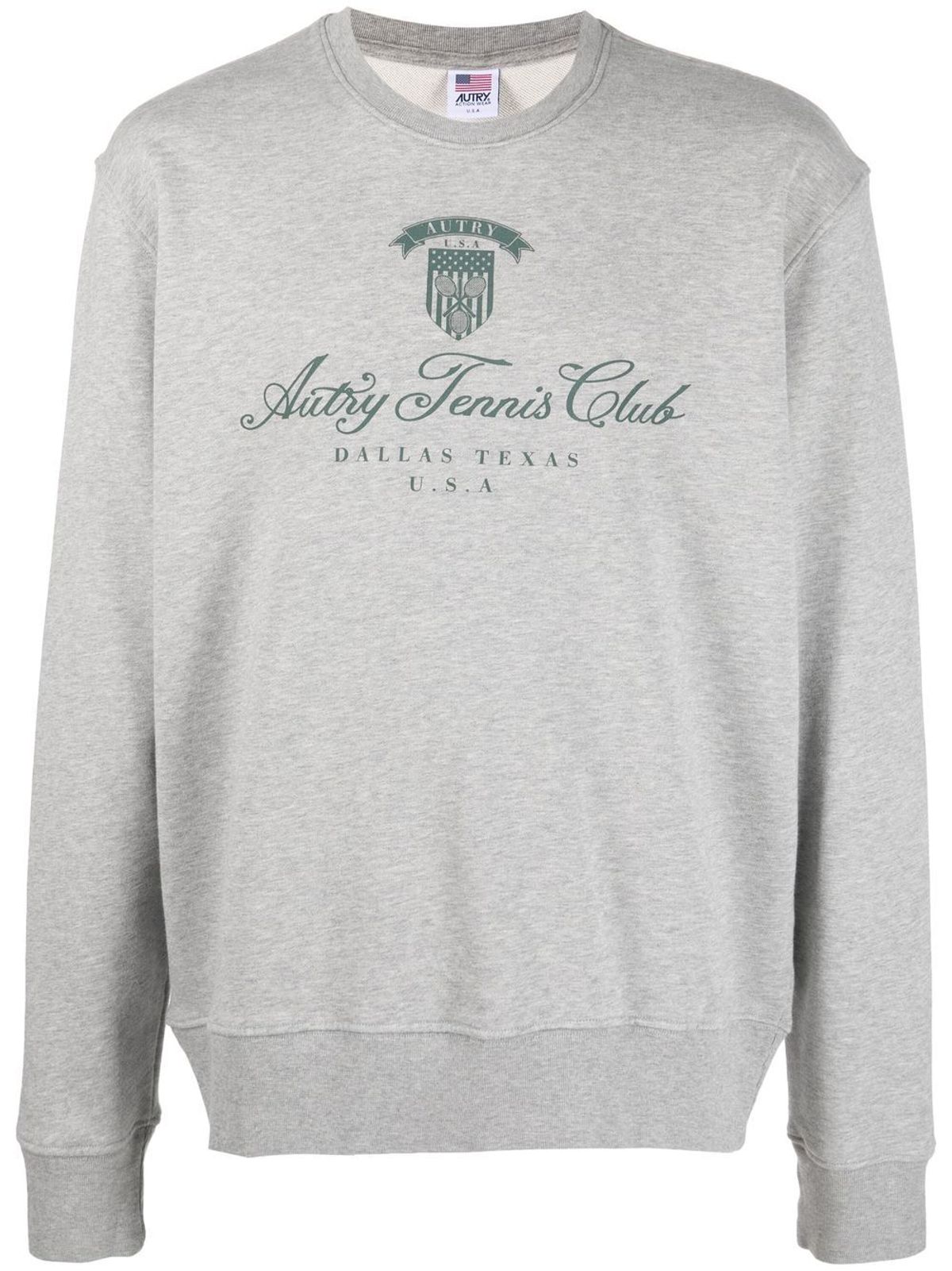 AUTRY Men's Cotton Sweatshirt Grey