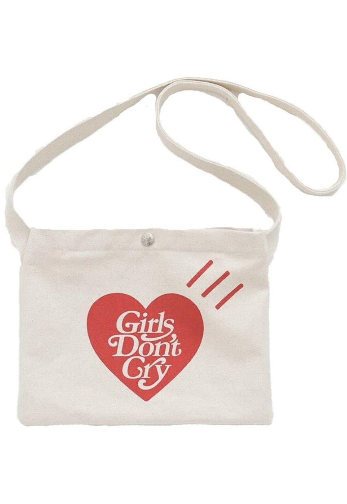 Human Made × Girls Don't Cry Satchel Natural Bag