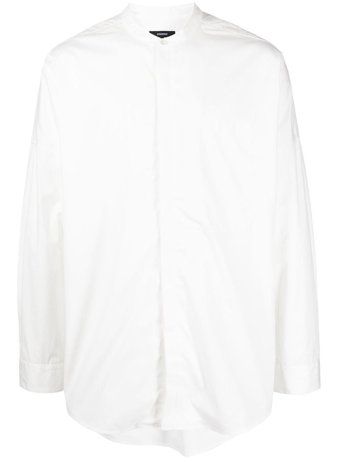 Attachment Band collar Button Shirt WHAT’S ON THE STAR?