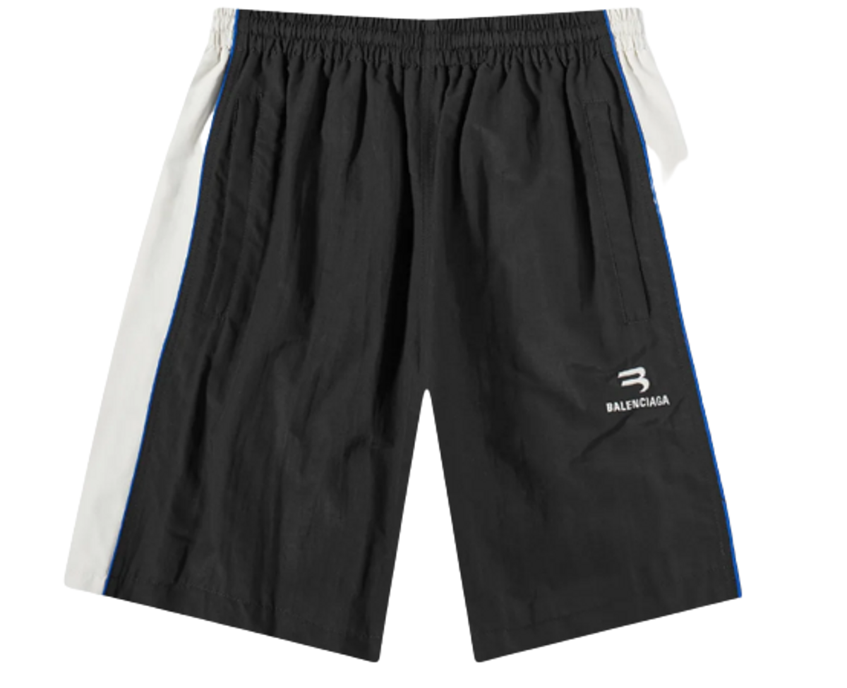 Balenciaga Black Logo Shorts