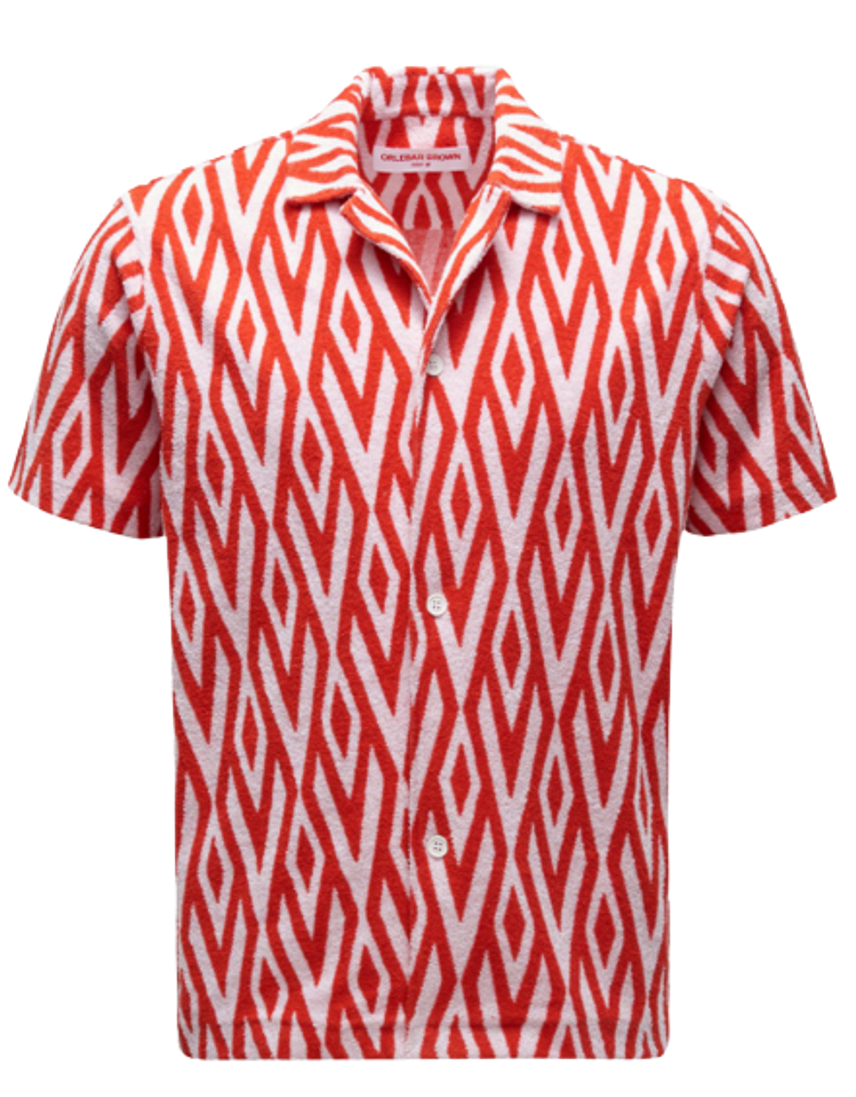 Orlebar Brown Cano Jacquard Shirt