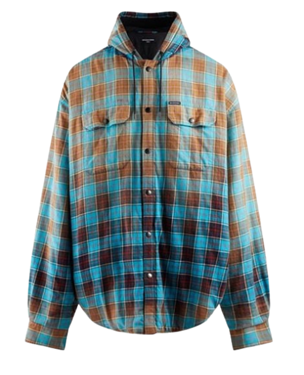 Balenciaga Blue Bleached Shirt