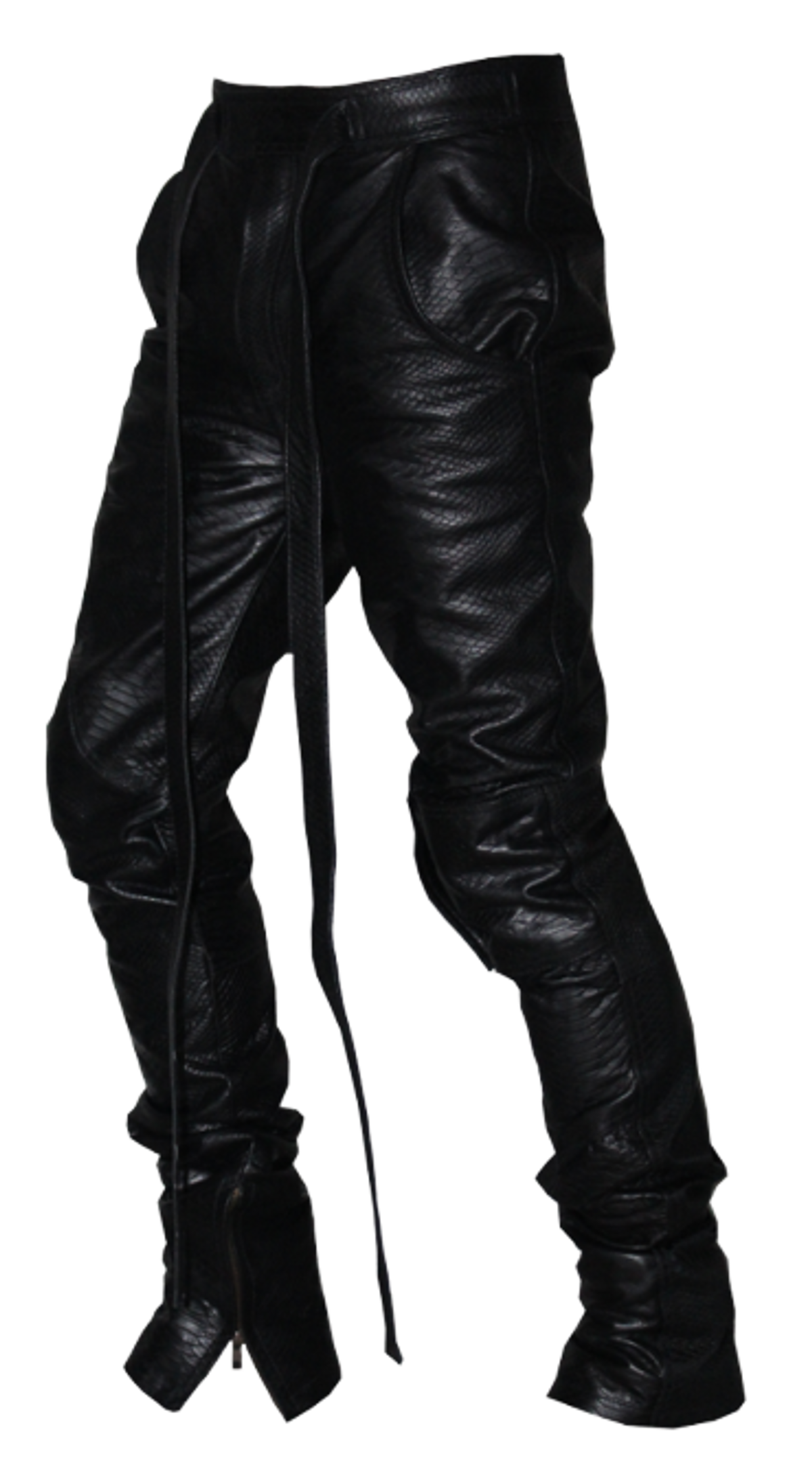Flauce King Slime Leather Cargo Pants