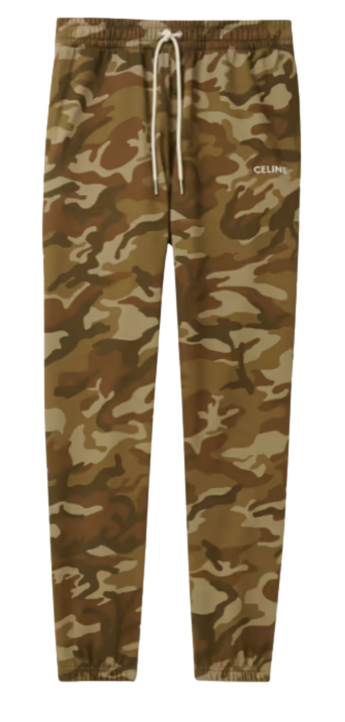 Celine Brown Slim Fit Tapered Sweatpants