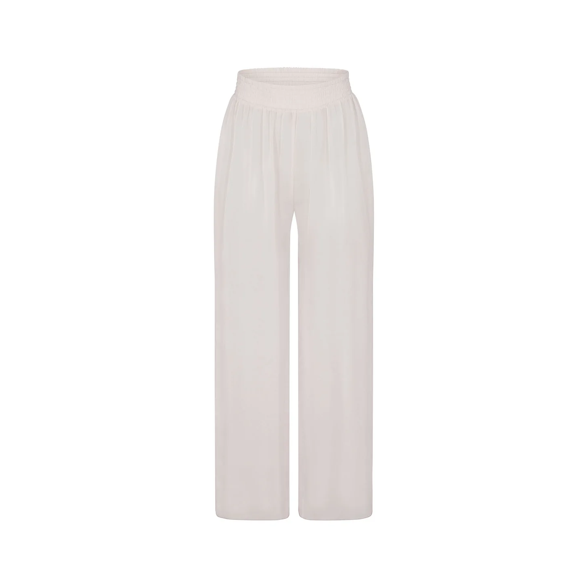 Skims Dove Romance Chiffon Smocked Pants