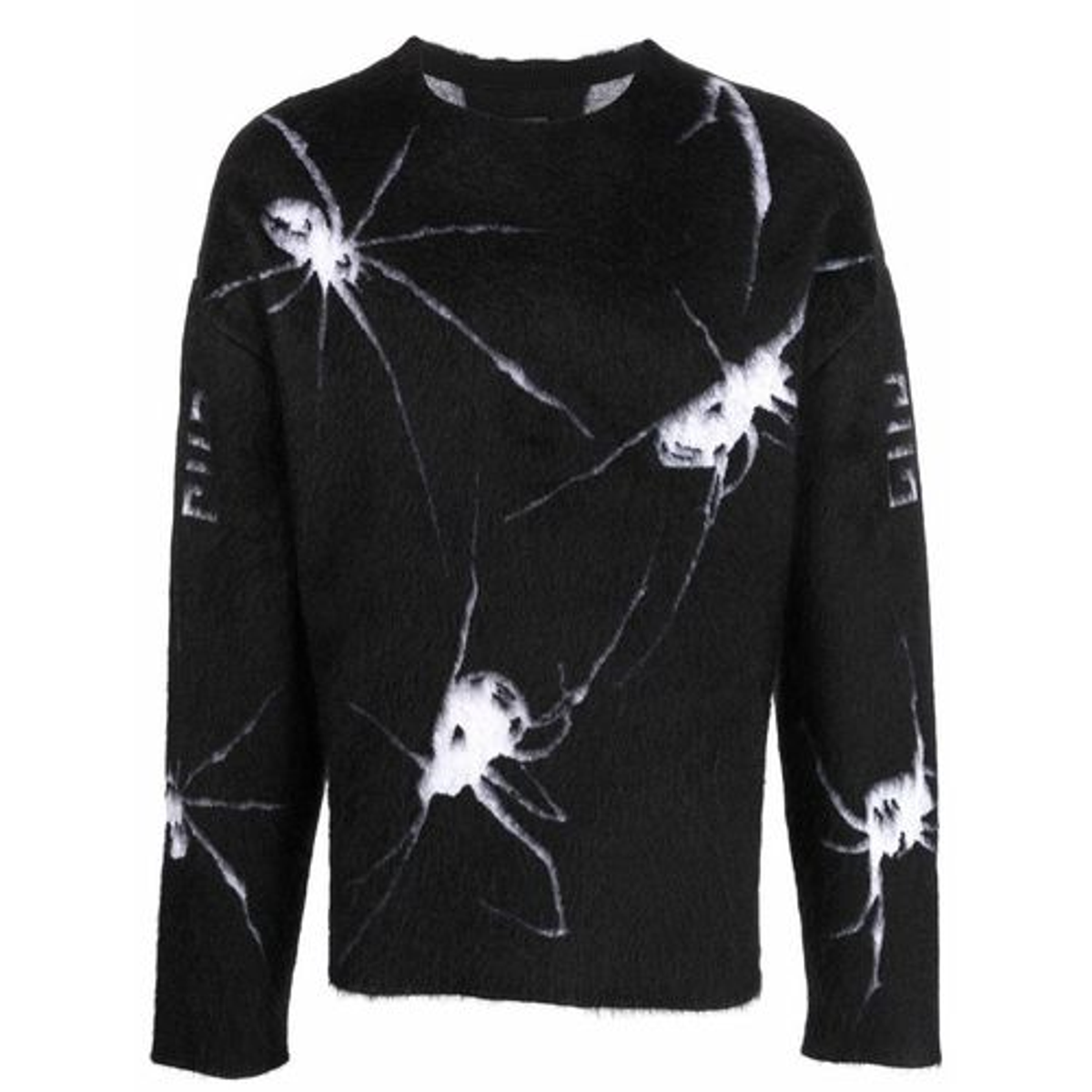 Givenchy Spiders Web Graphic-Print Knit Jumper