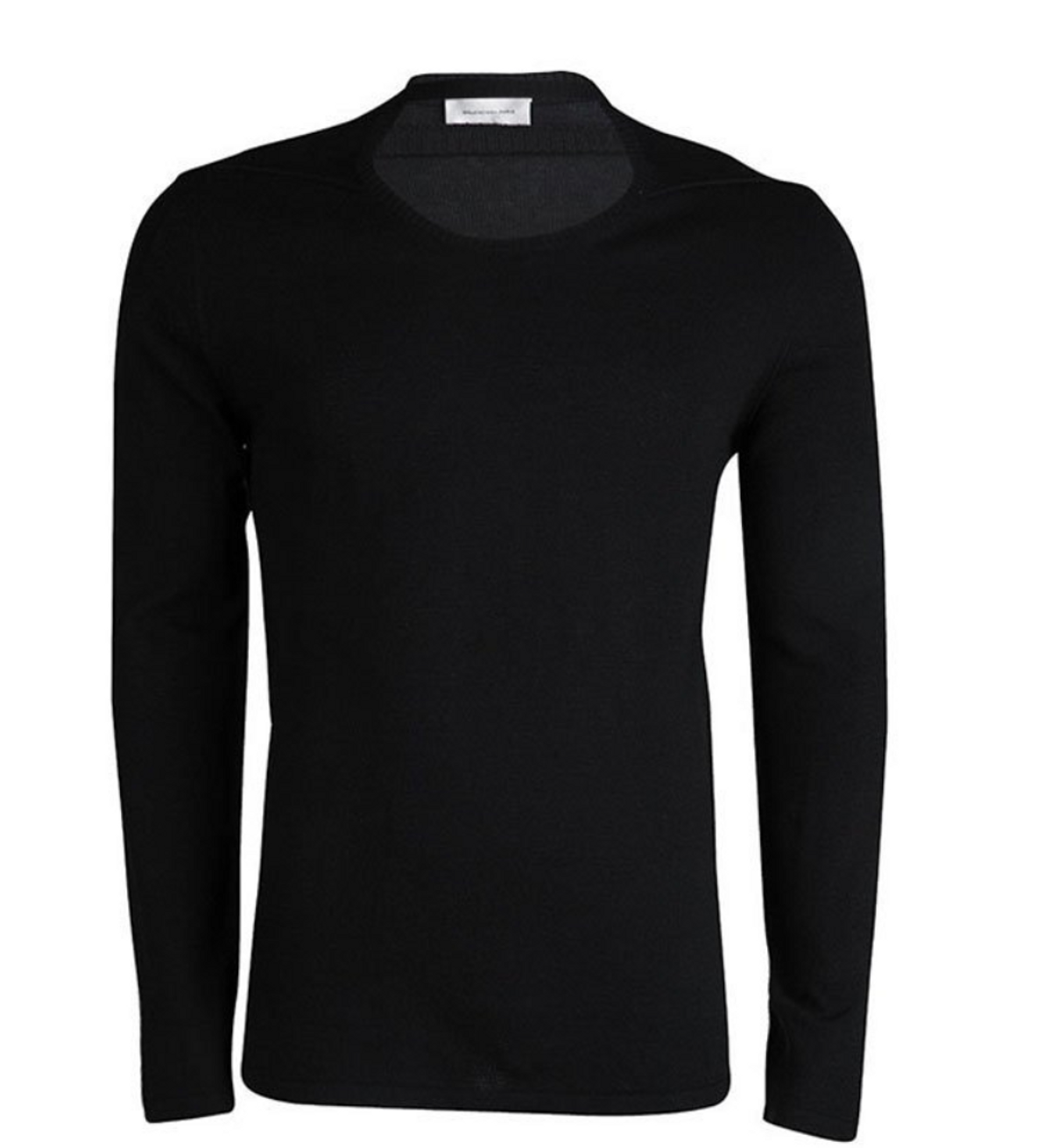 Balenciaga Paris Black Crew Neck Sweater